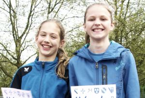 Jeweils ein Titel und ein zweiter Platz: Rachel fruchtmann und Helen Fischer