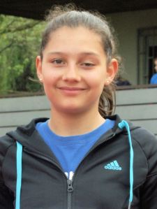 Lara Schönith steigerte sich im Sprint auf 10,84 sec.