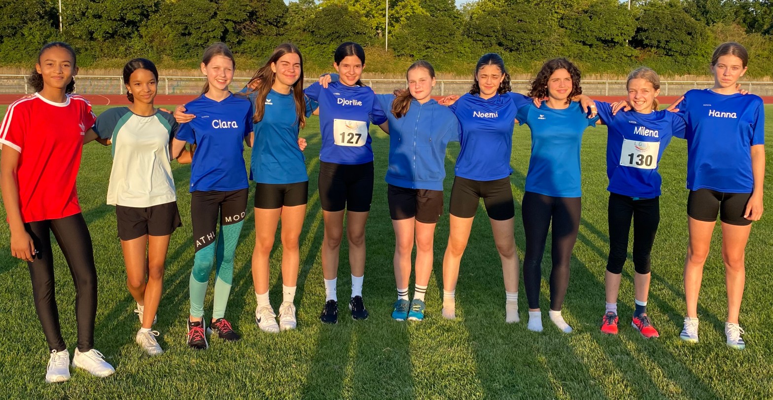 U14 Mädchen auf&nbsp;Punktejagd