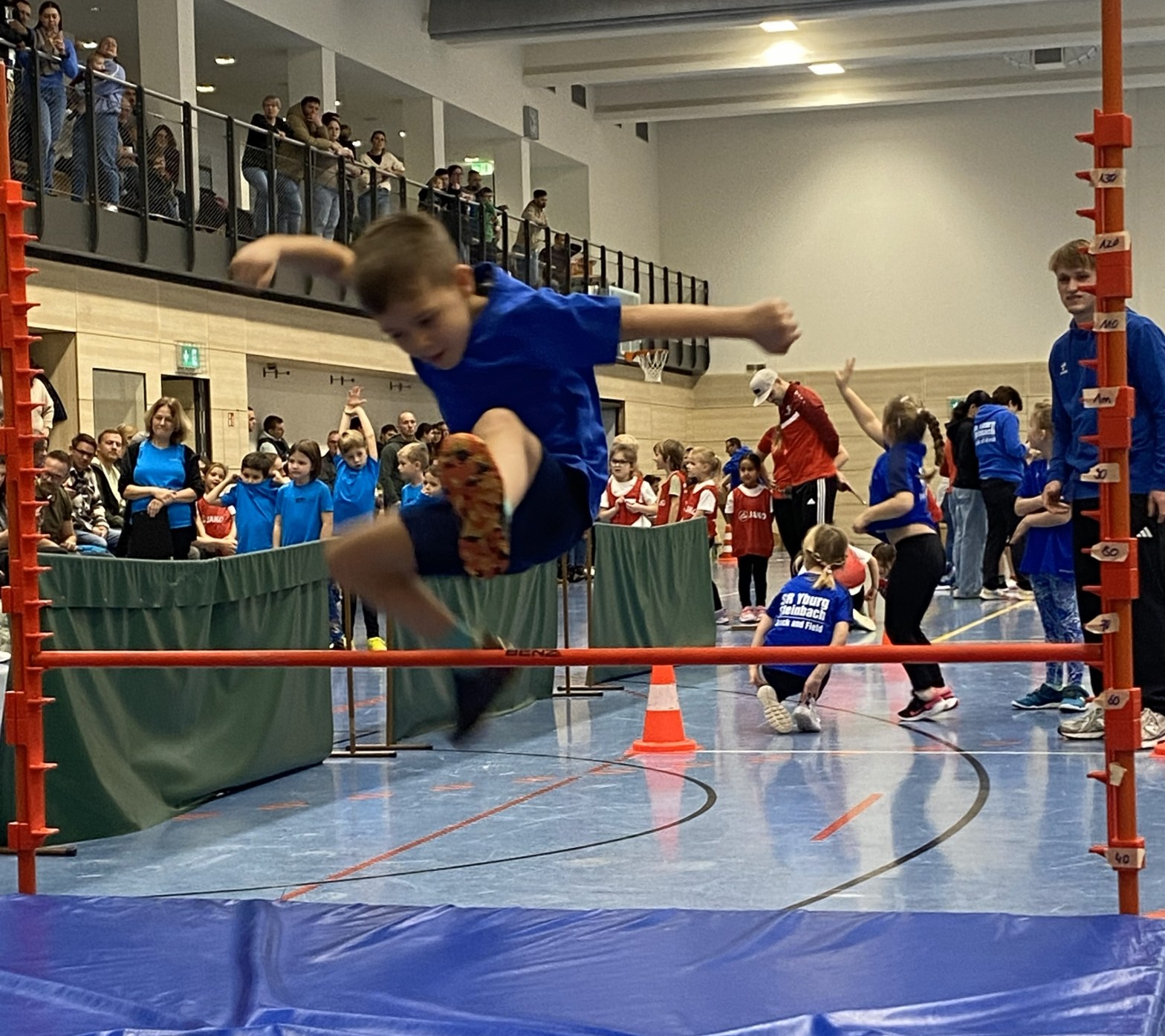 Großes Kinderleichtathletik Sportfest in der&nbsp;Stadthalle